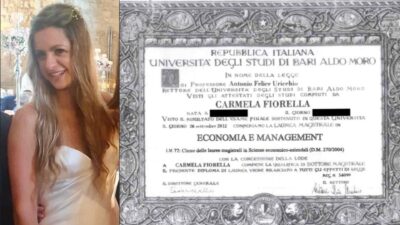 carmela fiorella laurea taroccata aeroporti di puglia partito democratico