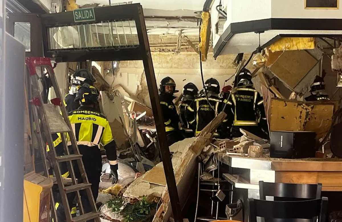 esplosione madrid bar vallecas