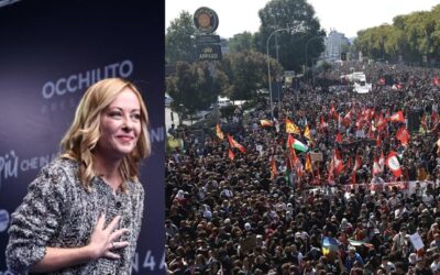 giorgia meloni scioperi gaza costo
