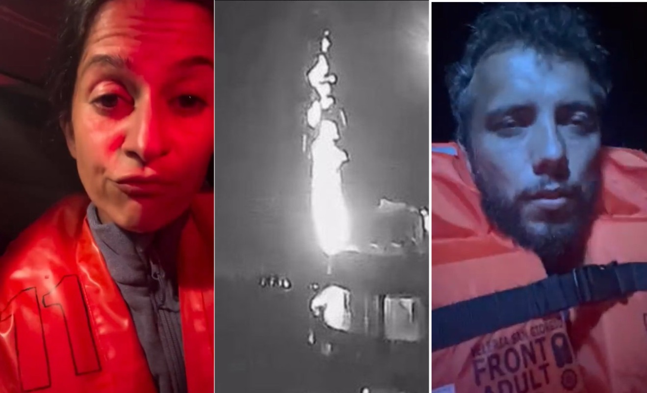 global sumud flotilla attacco droni 24 settembre