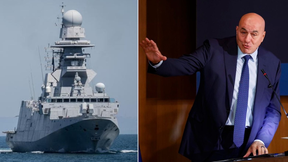 global sumud flotilla crosetto