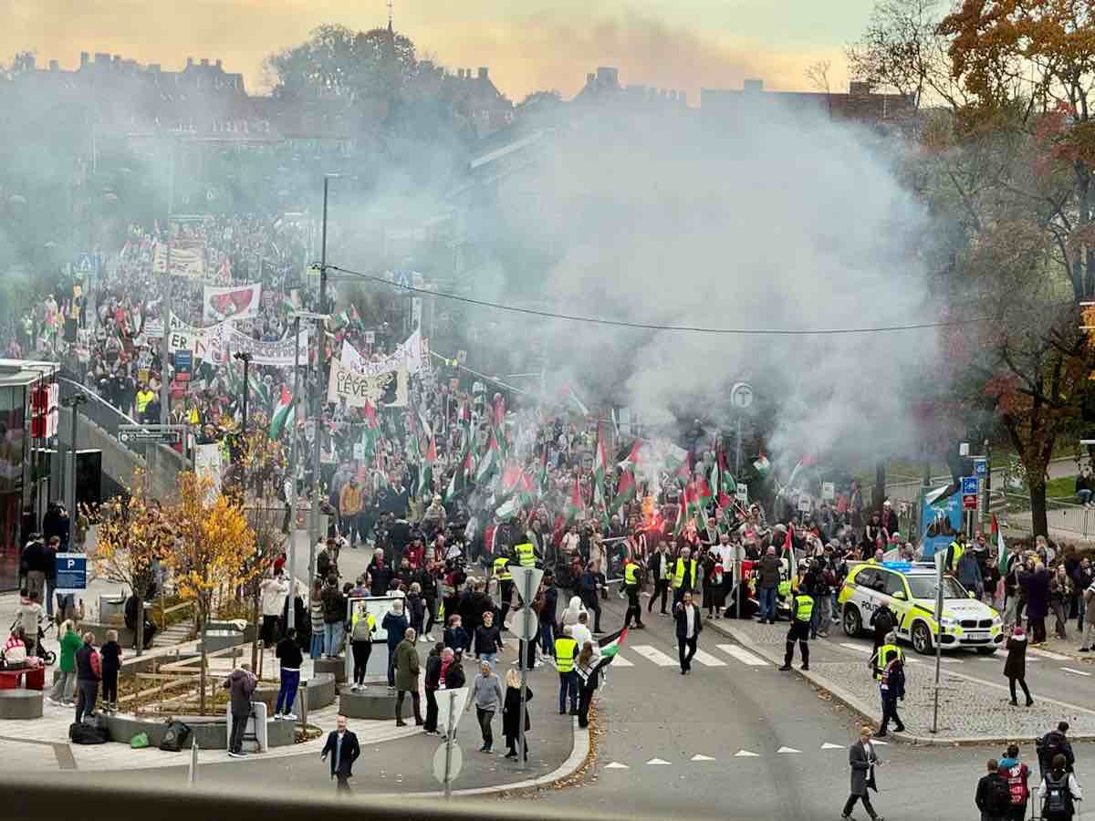 israele norvegia proteste