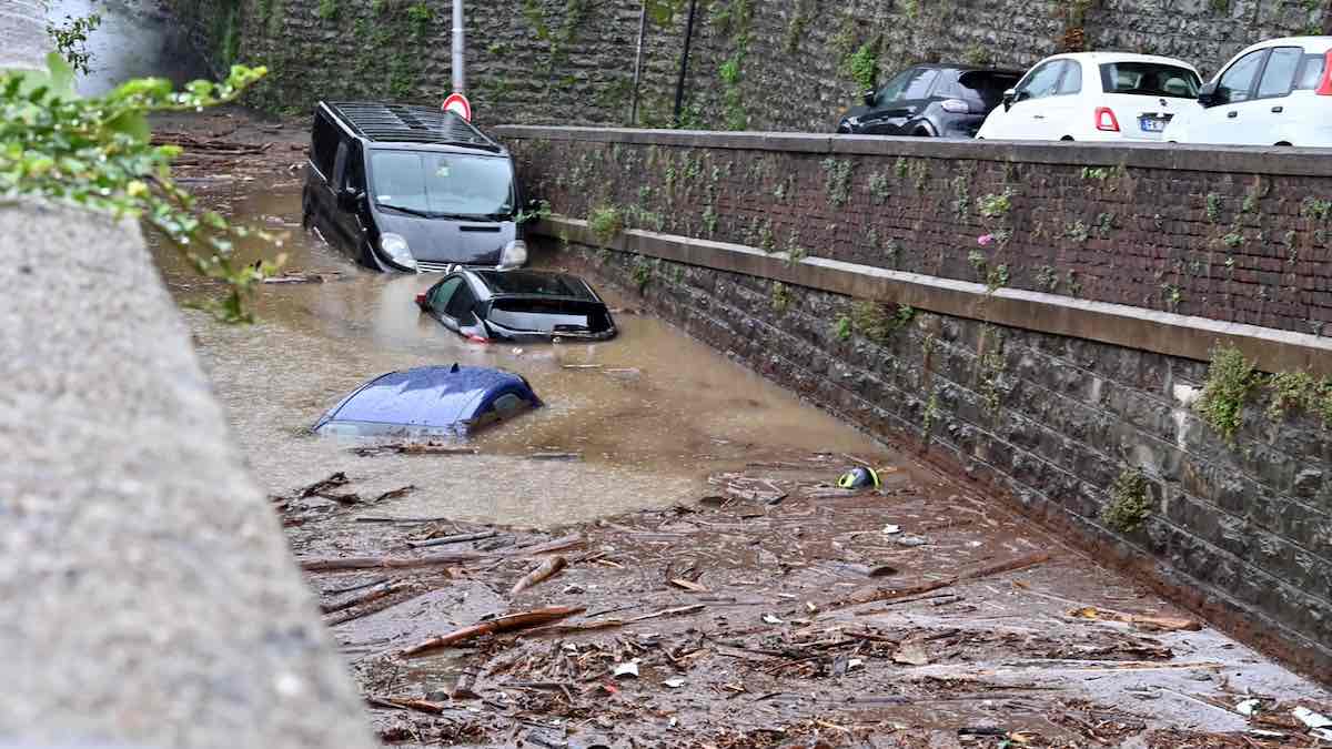 maltempo pioggia como frana