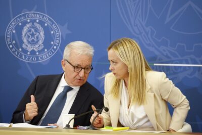 Giorgia Meloni Alfredo Mantovano