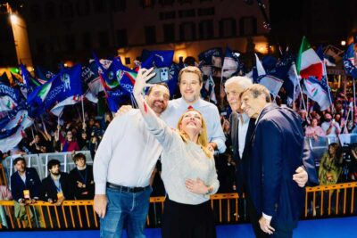 meloni tajani salvini toscana elezioni regionali