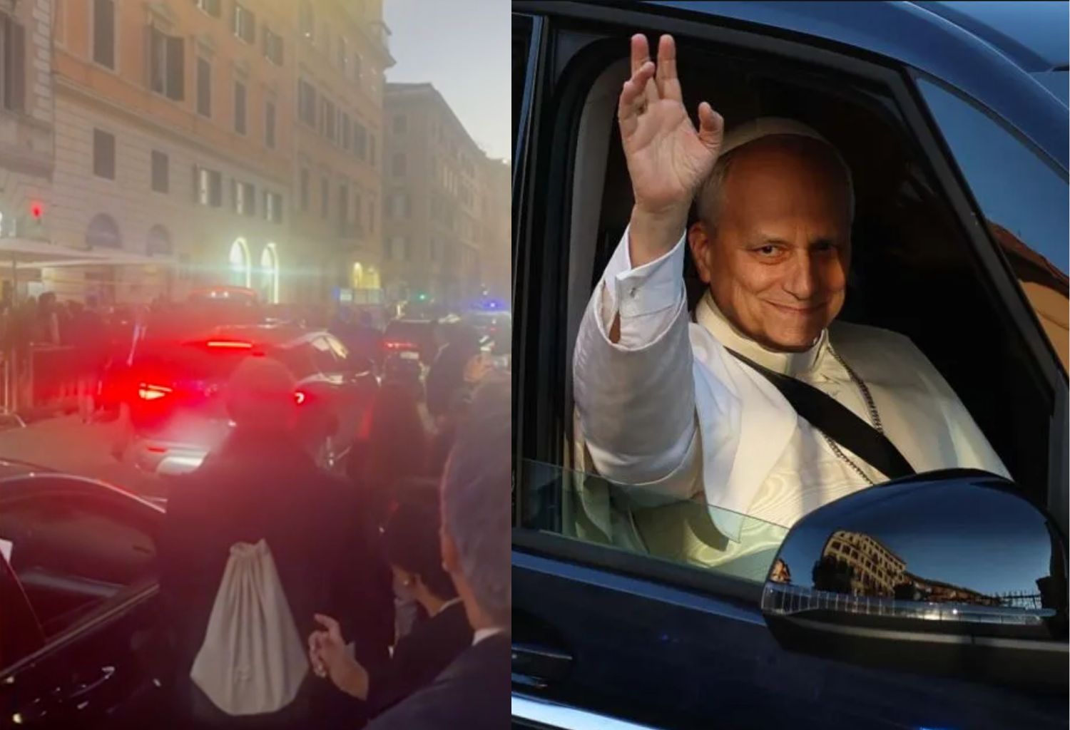 Papa Leone si inceppa auto