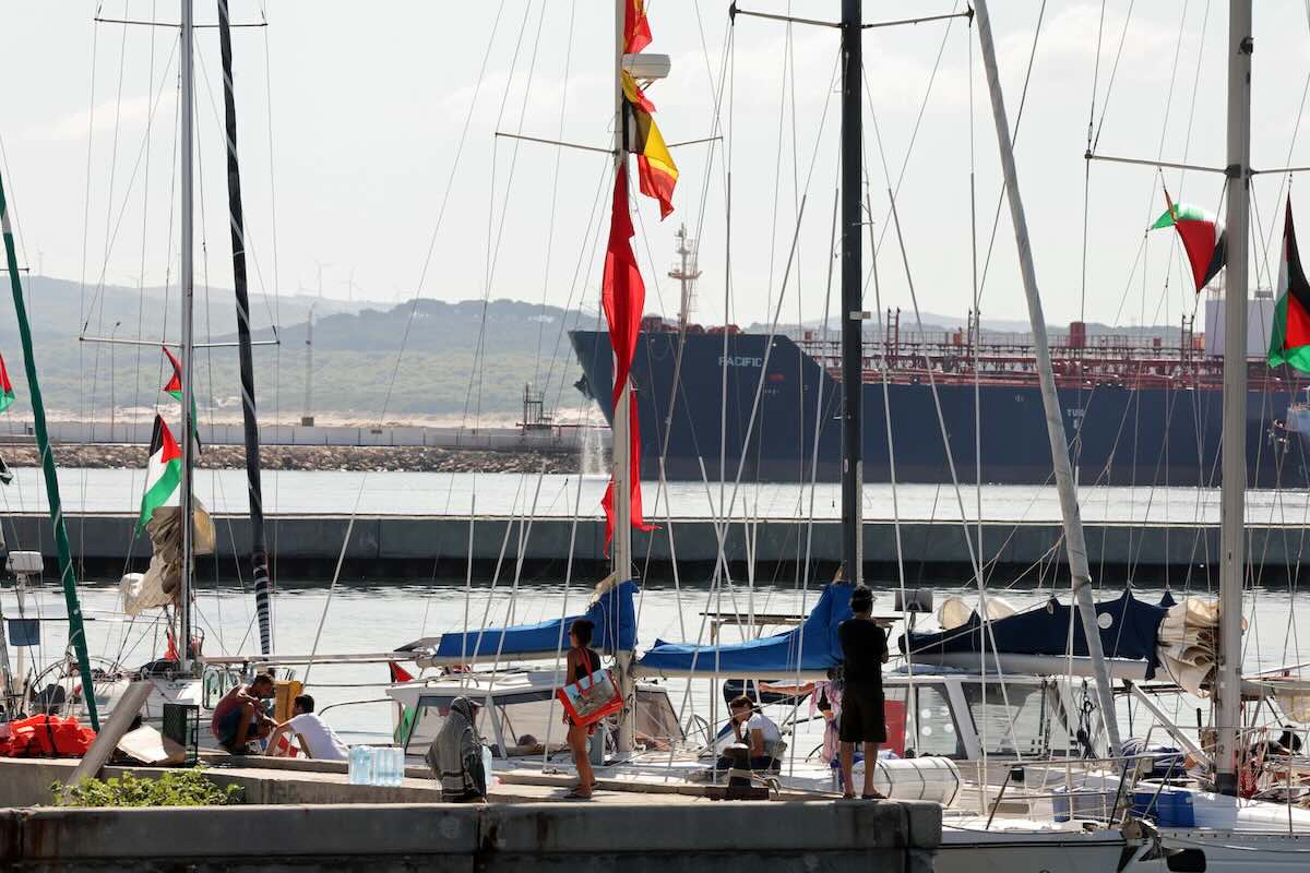 partenza-global-sumud-flotilla-augusta-gaza